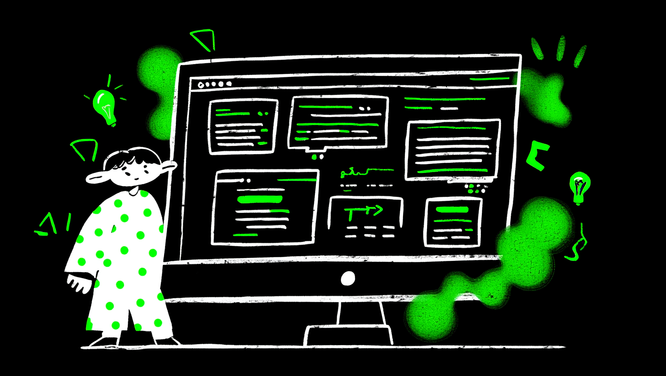 Educational Platform Screen Wide